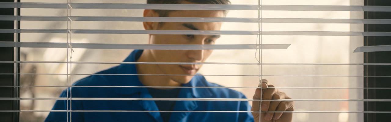 Reparación y sustitución de manivelas en una persiana en Majadahonda